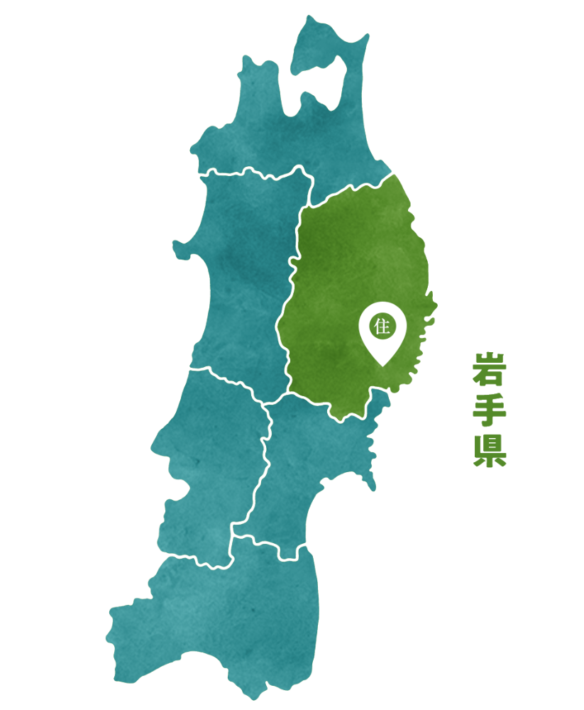 岩手県全域地図